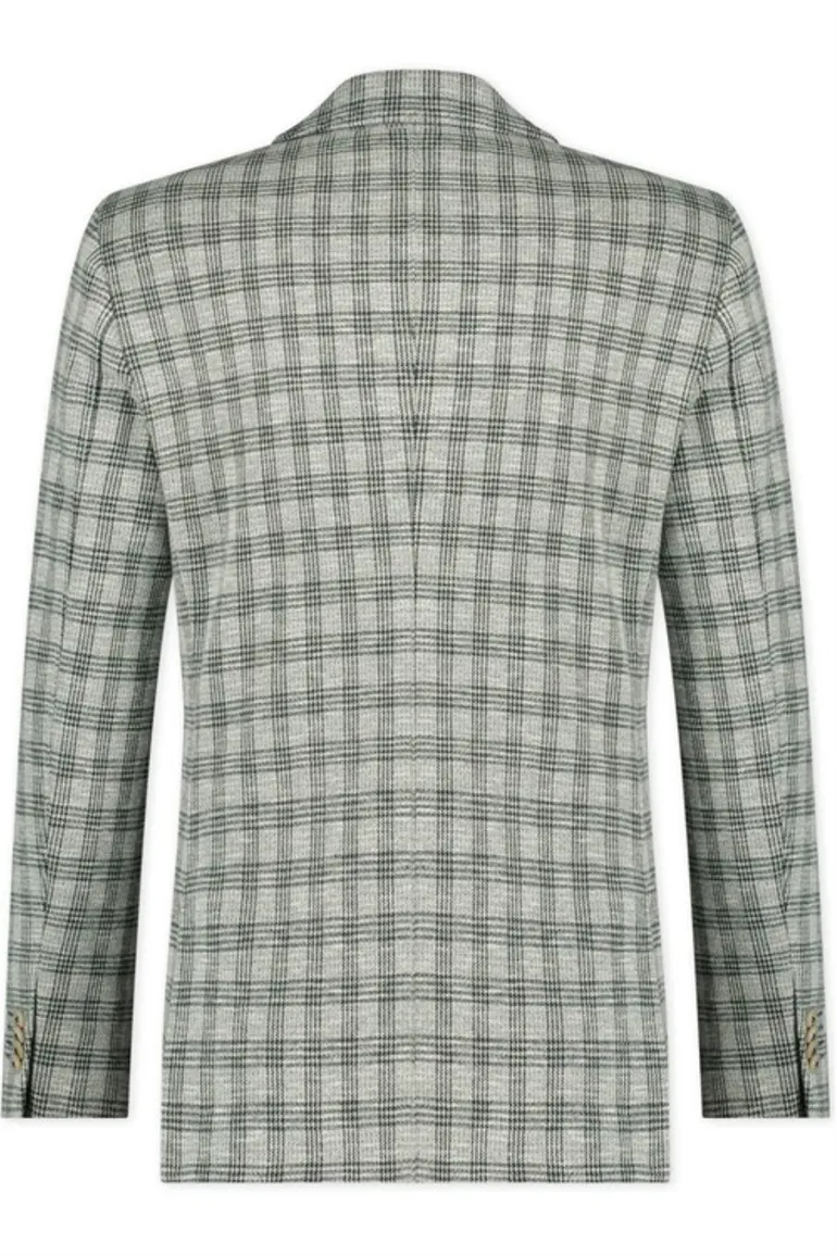 Groen geruit Blue Industry colbert mix & match slim fit