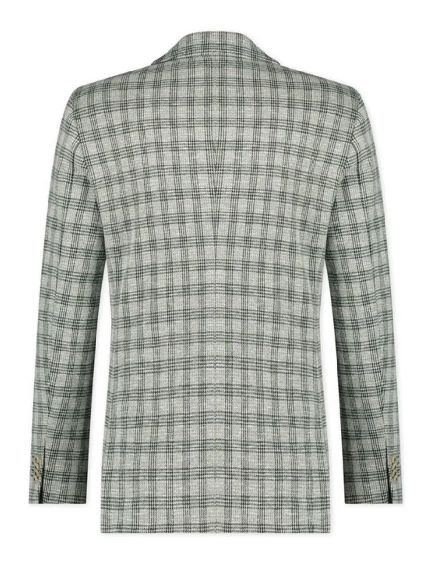 Groen geruit Blue Industry colbert mix & match slim fit