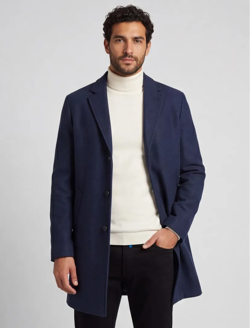 Blue Industry coltrui off-white slim fit katoen
