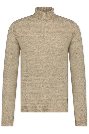 Blue Industry Blue Industry katoenen coltrui beige