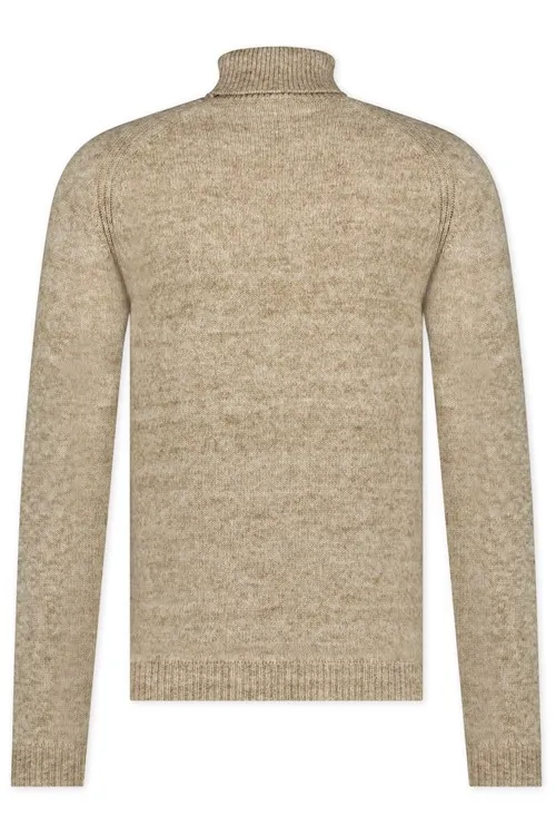Blue Industry katoenen coltrui beige