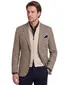 Blue Industry colbert beige gemêleerd slim fit