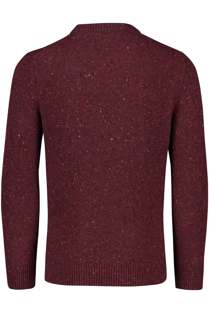 Gant trui ronde hals wol rood
