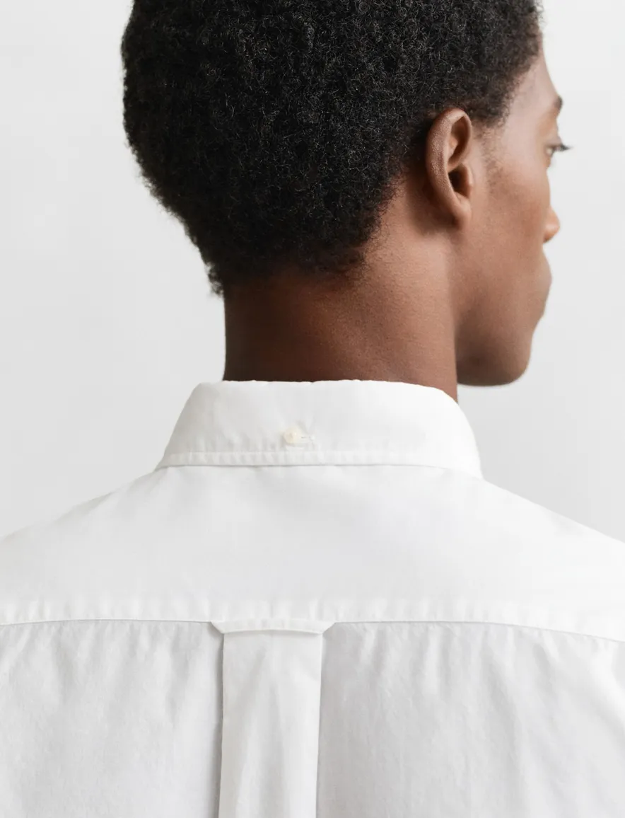 Gant overhemd wit regular fit