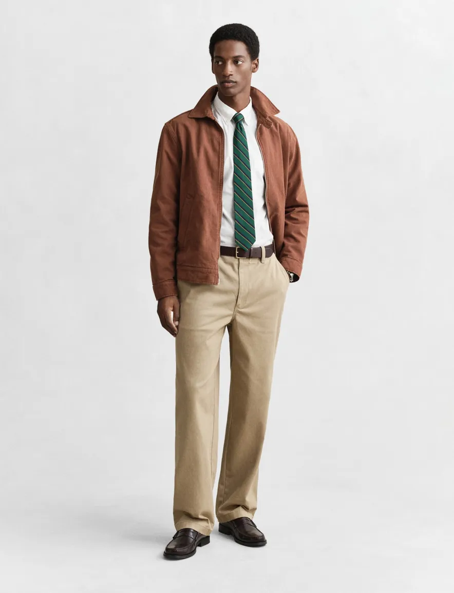 Gant overhemd wit regular fit