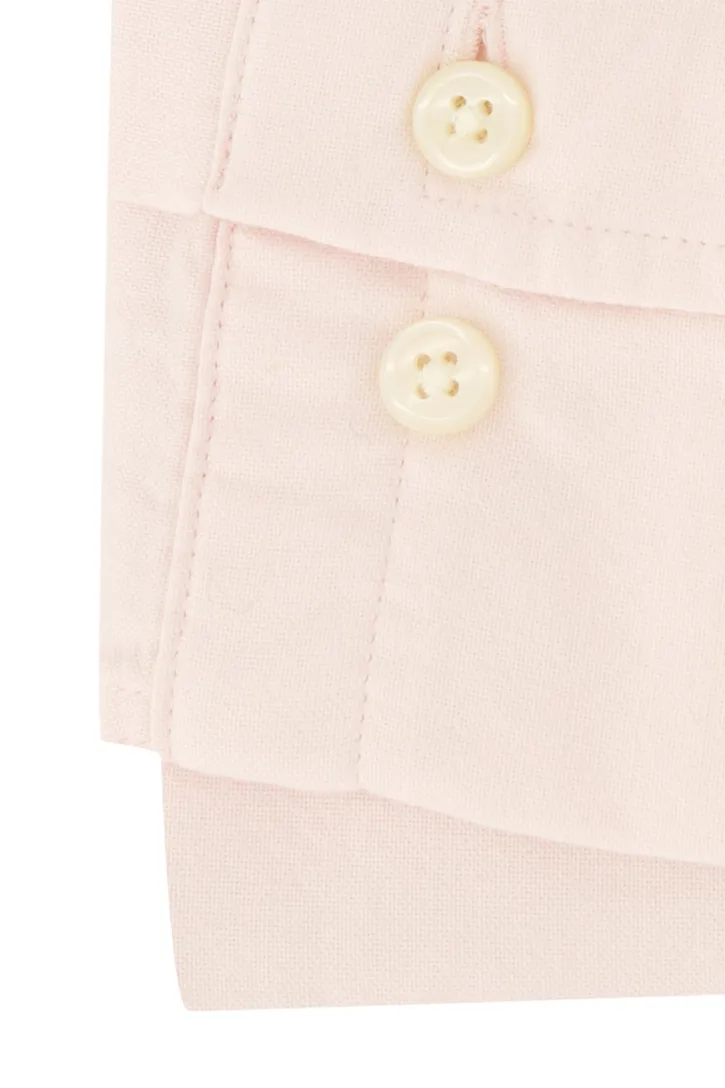 Gant casual overhemd Regular Fit lichtroze effen met borstzak