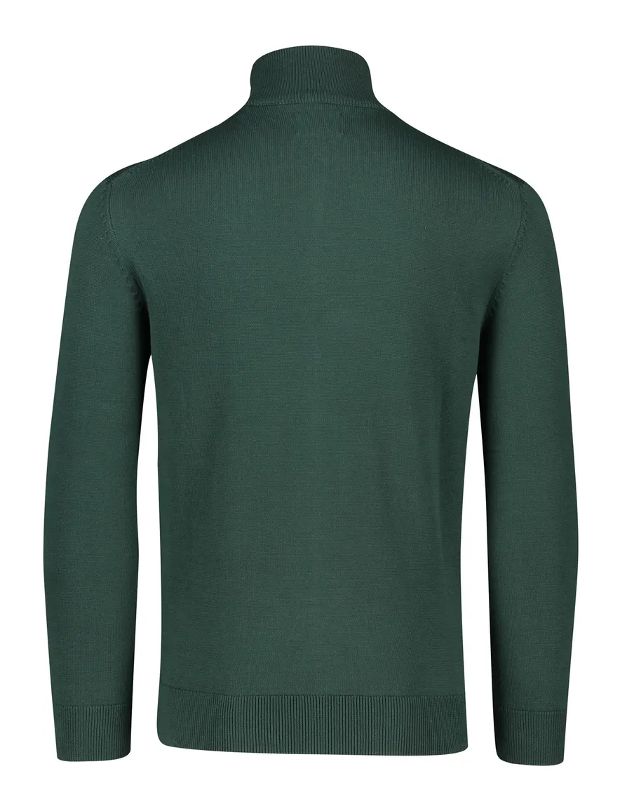 Gant vest groen katoen normale fit
