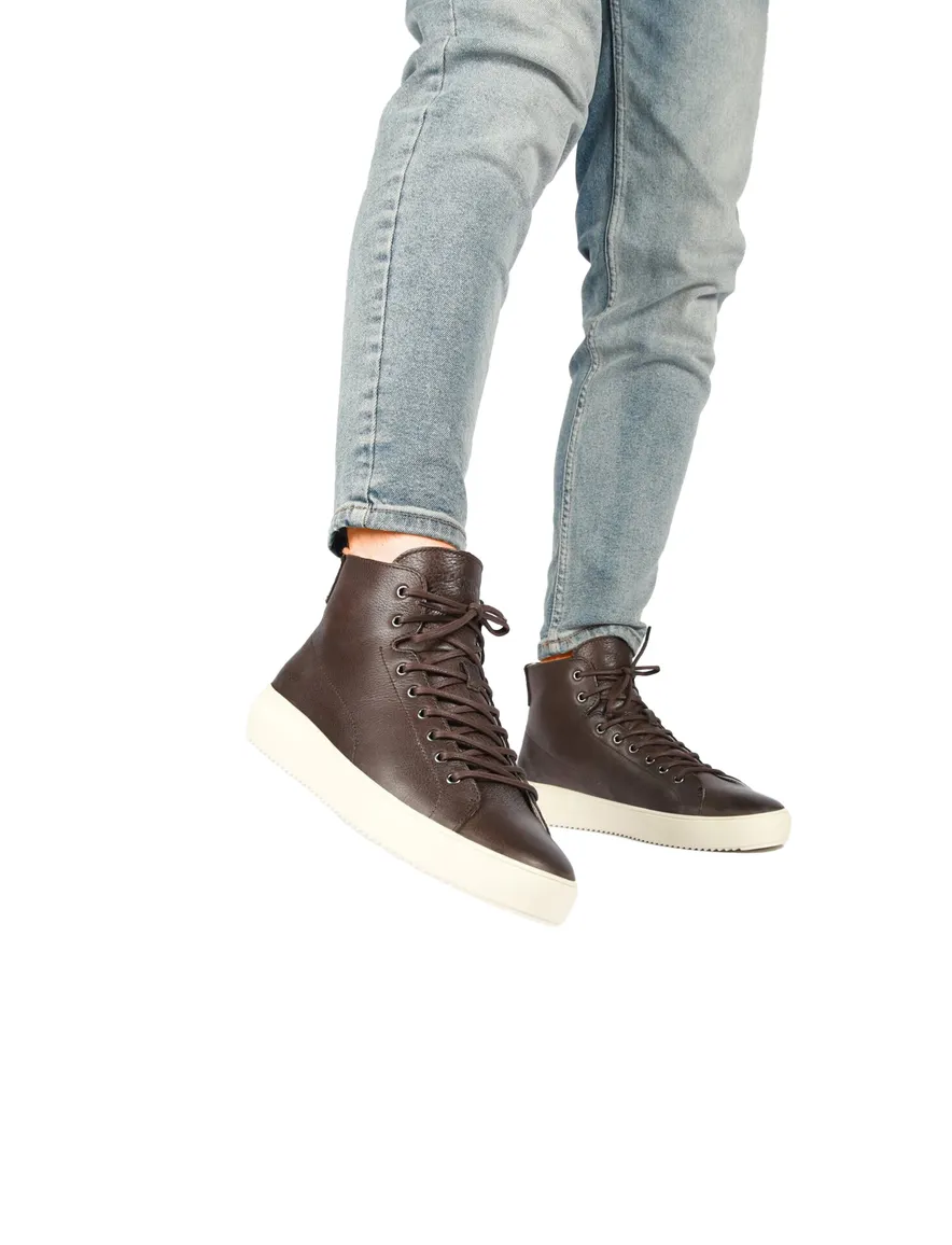 Blackstone sneaker bruin hoog