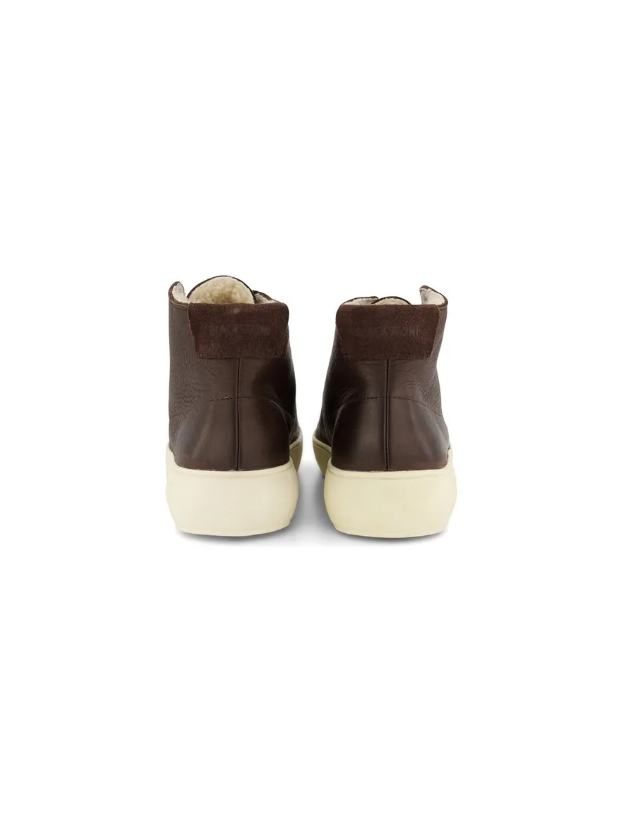 Blackstone sneaker bruin hoog