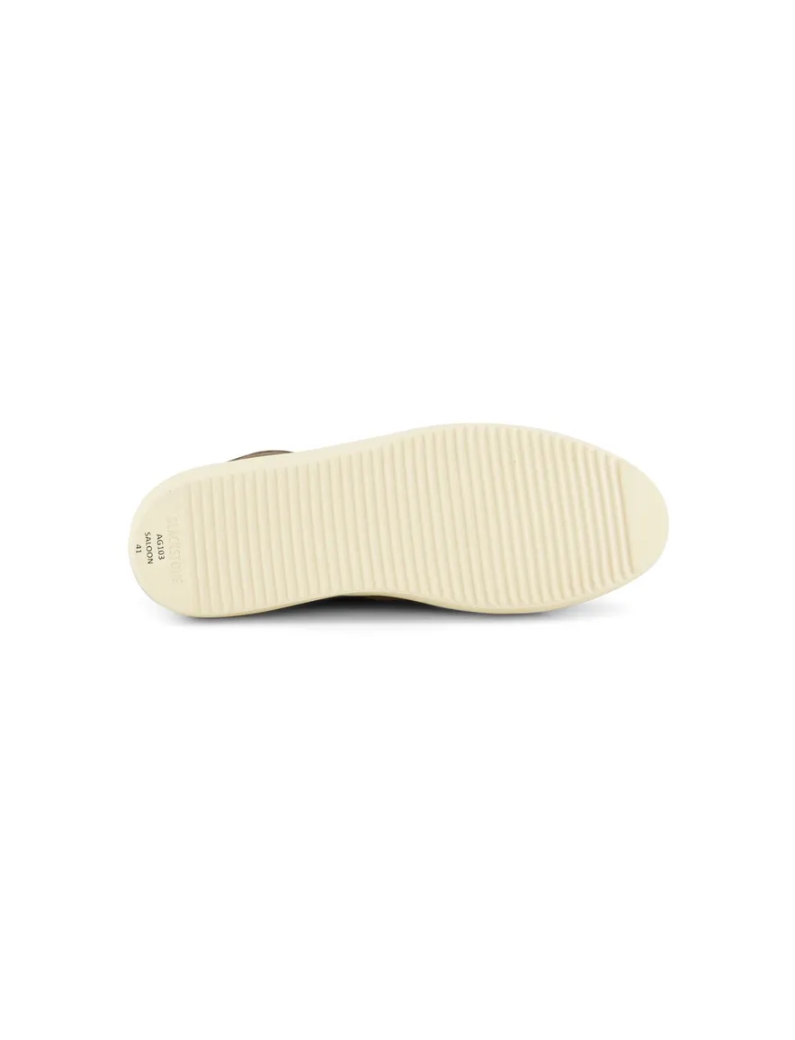 Blackstone sneaker khaki effen