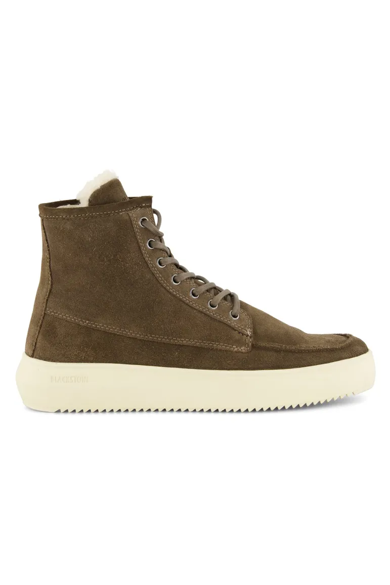 Blackstone sneakers khaki effen