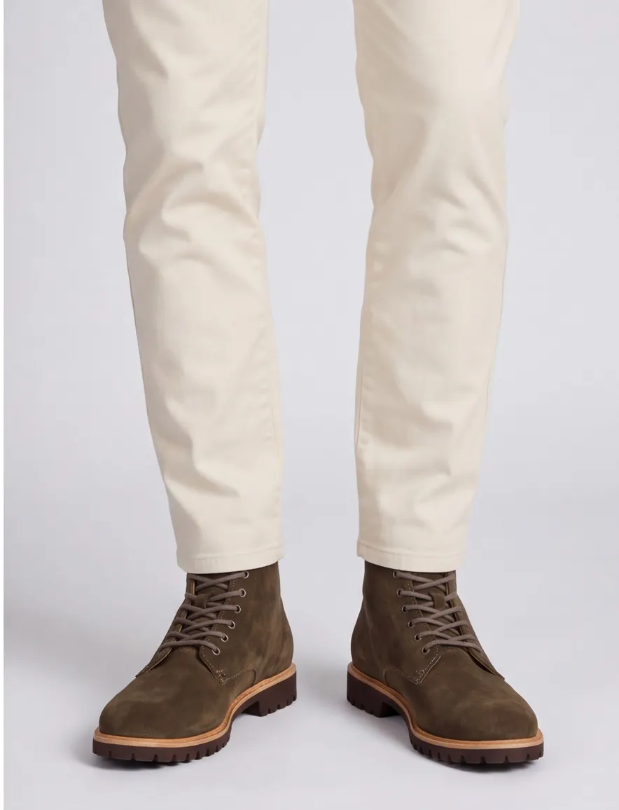 Blackstone boots lichtbruin effen