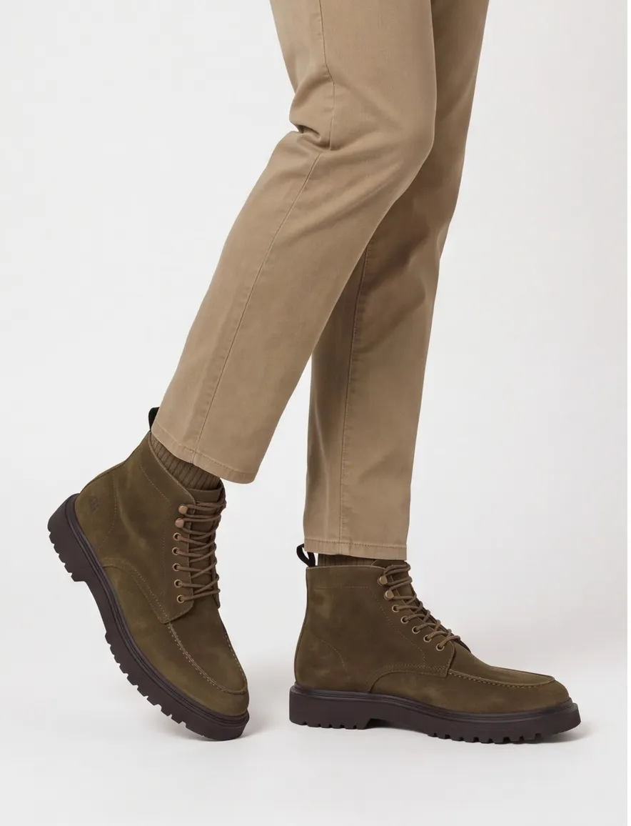 Blackstone boots khaki rits