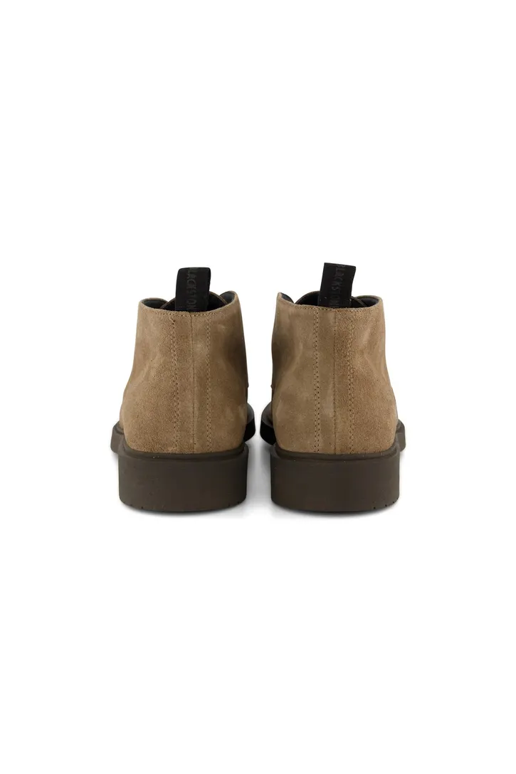 Blackstone boots bruin effen leer suede