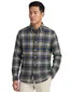 Tommy Hilfiger overhemd regular fit katoen blauw groen geruit
