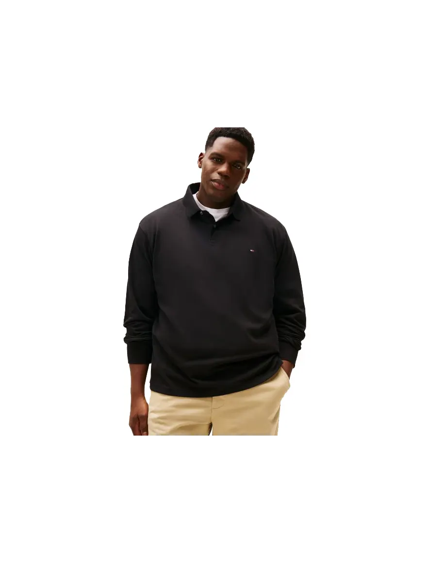 Poloshirt Tommy Hilfiger zwart polo zwart