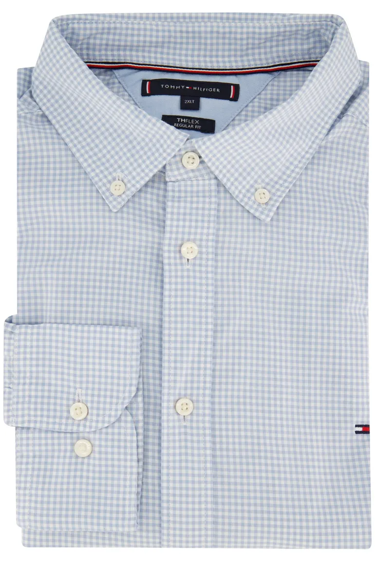 Tommy Hilfiger overhemd lichtblauw regular fit