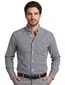 Tommy Hilfiger overhemd katoen regular fit zwart geruit