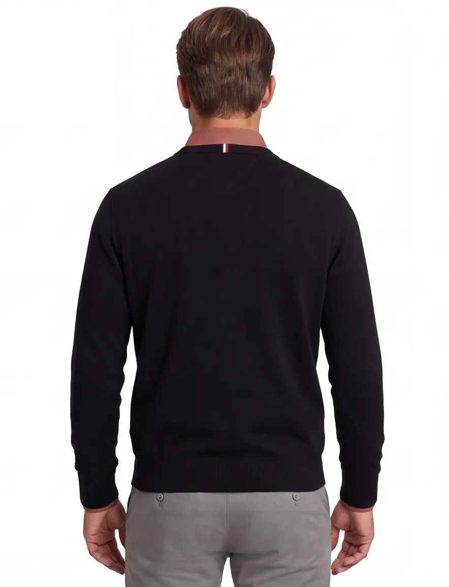 trui zwart Tommy Hilfiger Big & Tall