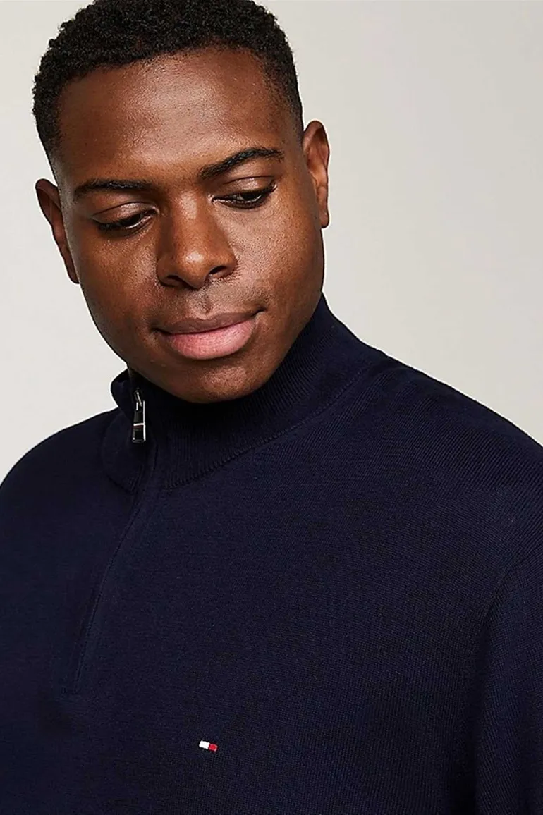 Tommy Hilfiger trui donkerblauw b&t