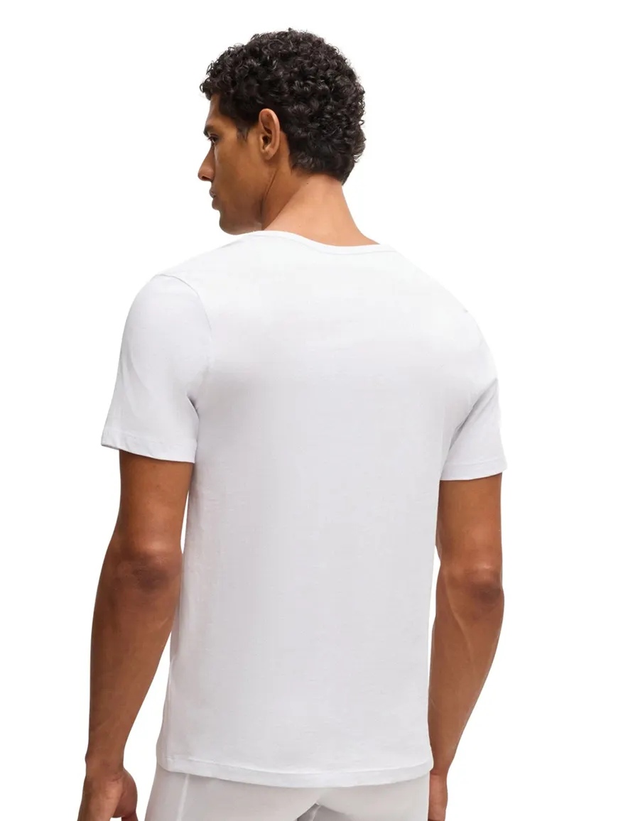 Hugo Boss t-shirt wit katoen