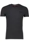 Superdry t-shirt ronde hals grijs katoen