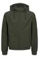 Jack & Jones tussenjas groen normale fit capuchon