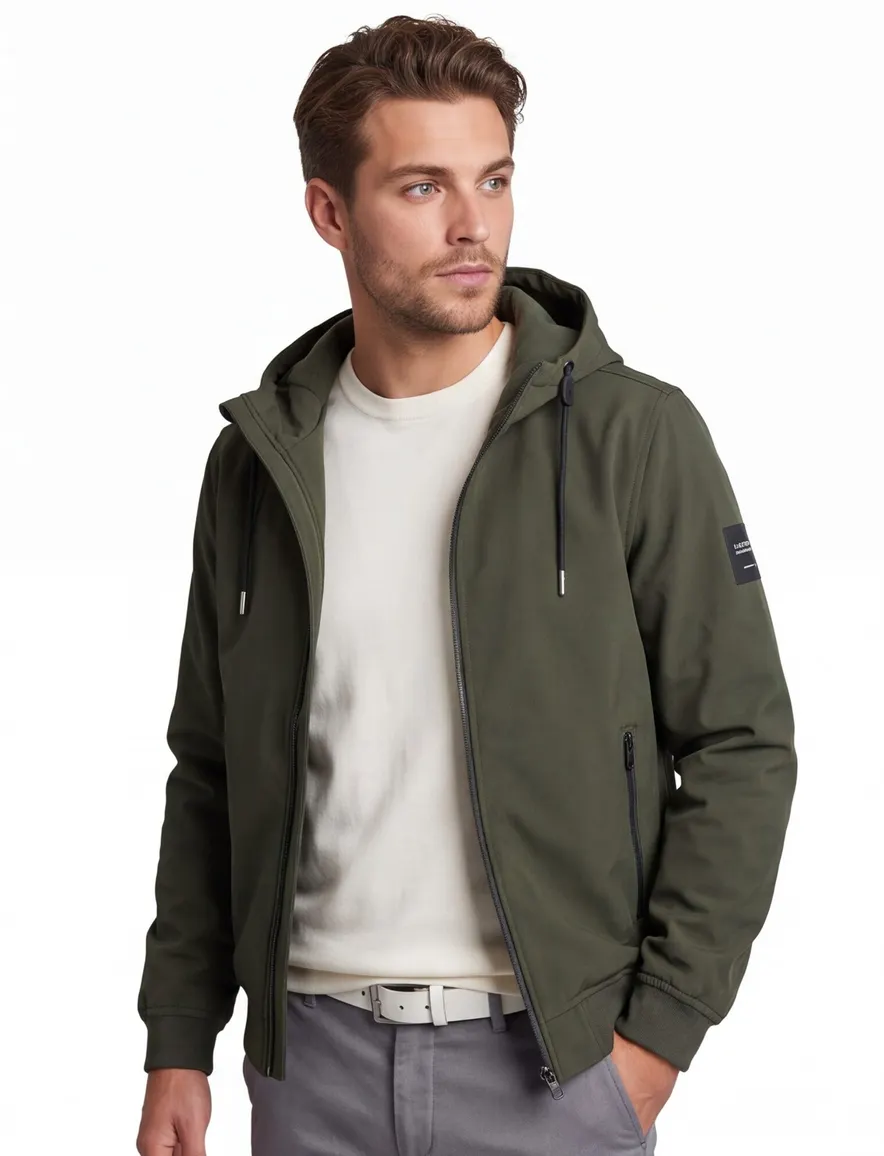 Jack & Jones Tussenjas groen Rossin