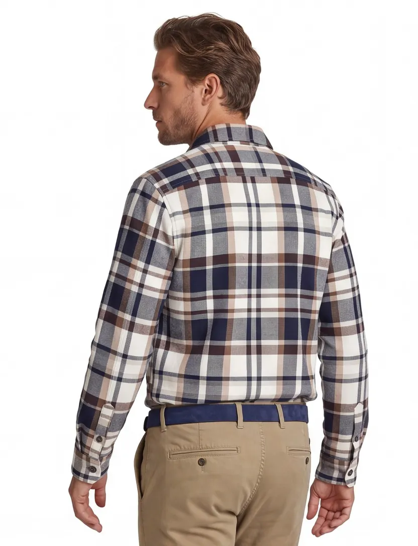 Jack & Jones geruit overhemd comfort fit katoen