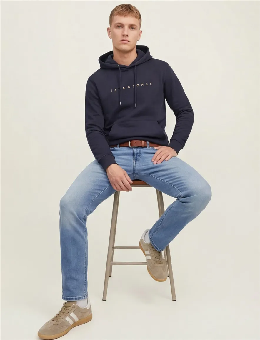 Jack and Jones sweater navy relax fit