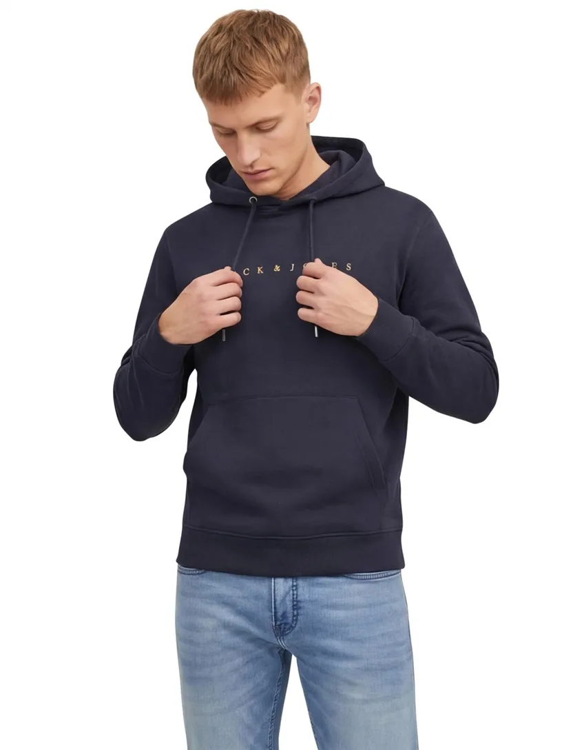 Jack & Jones sweater relaxed fit donkerblauw
