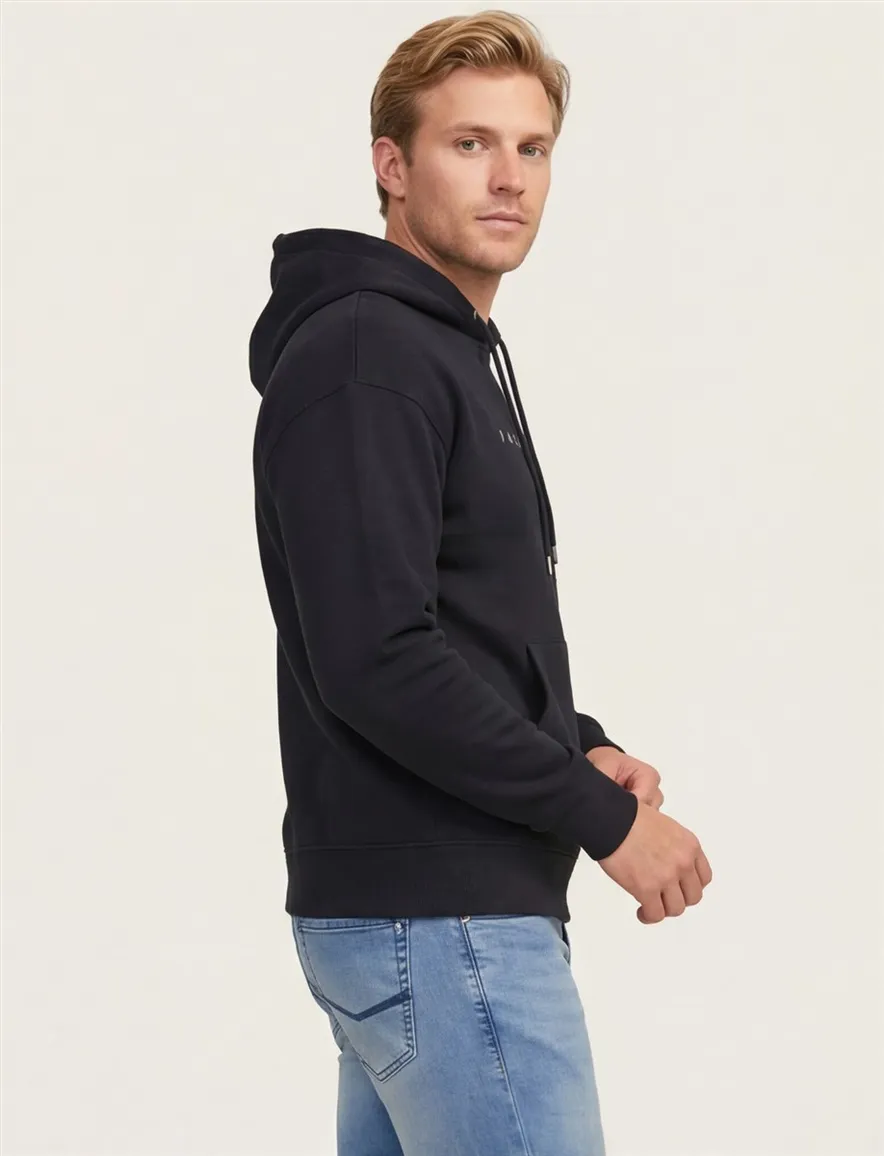 Jack & Jones sweater zwart relaxed fit