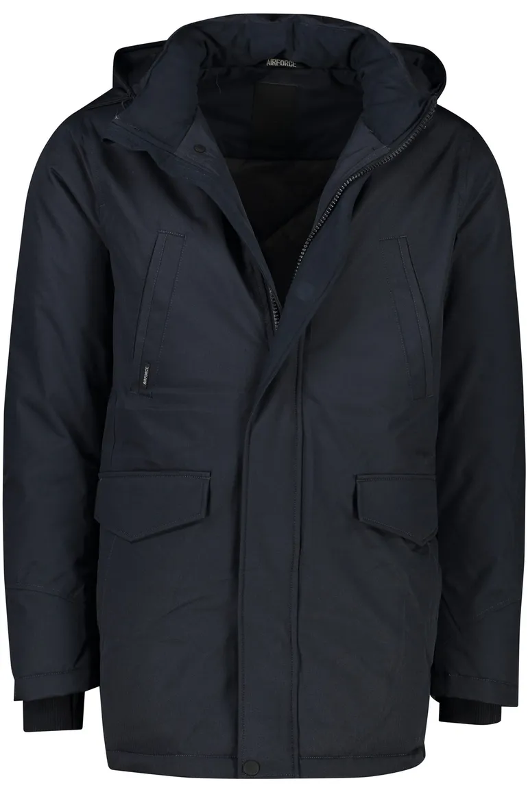 Airforce parka donkerblauw