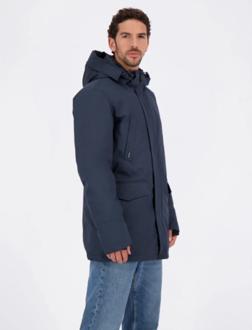 Airforce parka donkerblauw