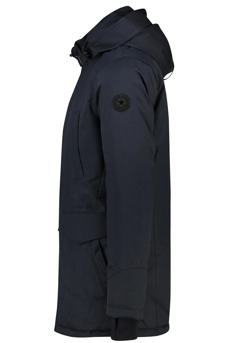 Airforce parka donkerblauw