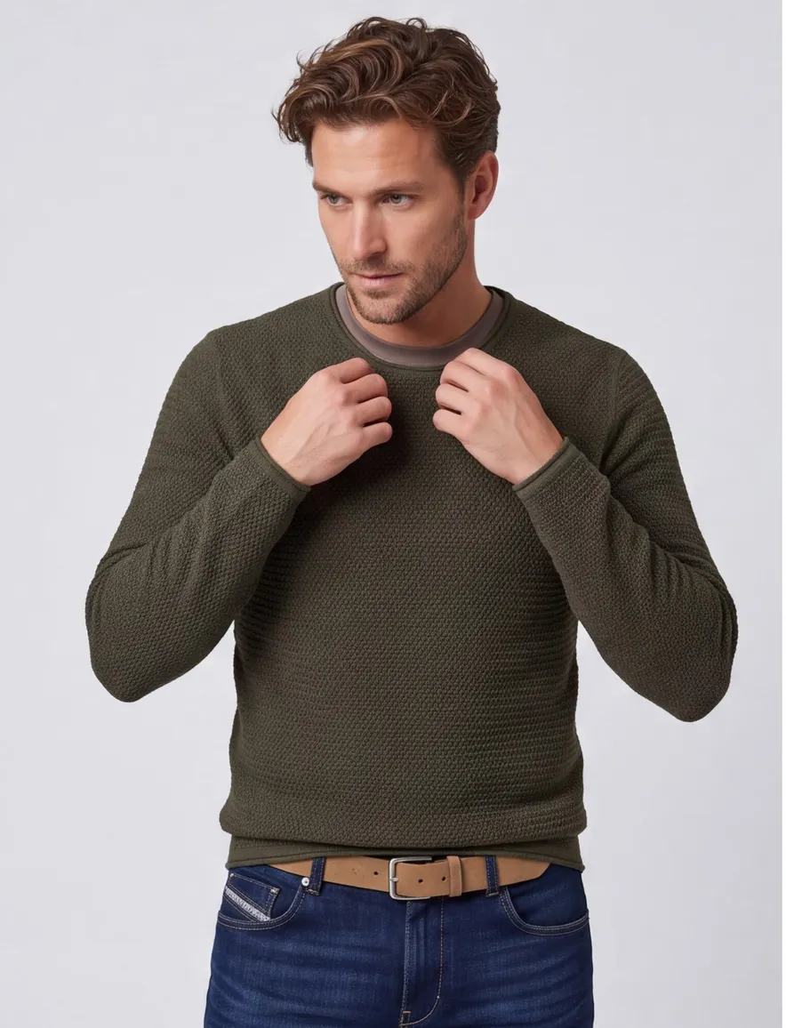 Jack & Jones sweater donkergroen