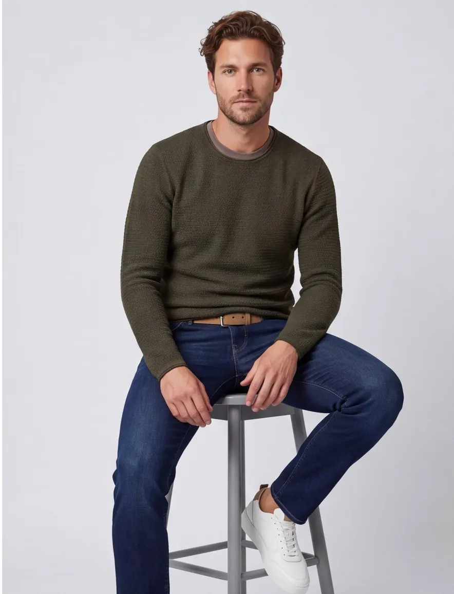 Jack & Jones sweater donkergroen