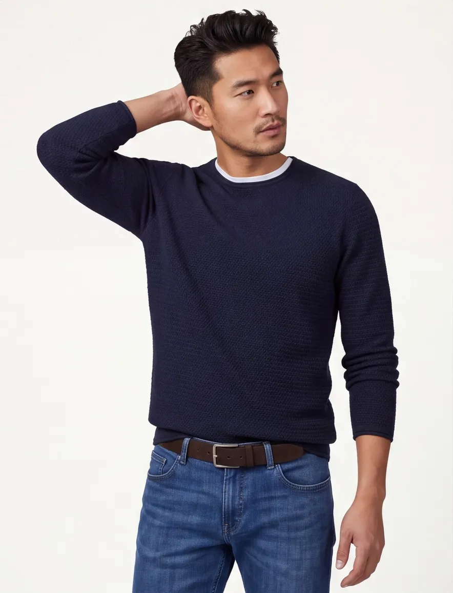 Jack & Jones sweater donkerblauw
