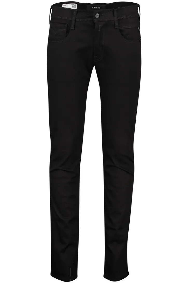 jeans Replay Anbass Slim Fit zwart