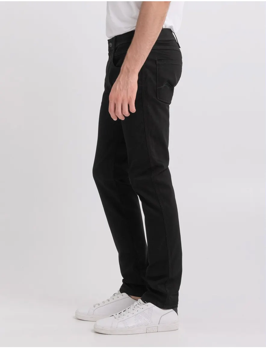 Replay Anbass Slim Fit jeans zwart