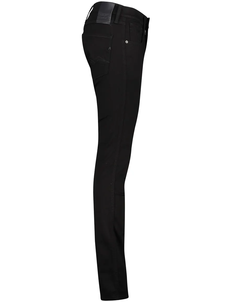Replay Anbass Slim Fit jeans zwart