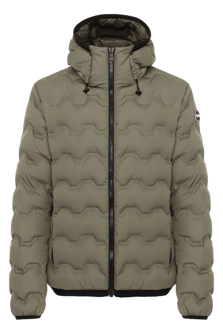 Colmar tussenjas gewatteerd khaki capuchon
