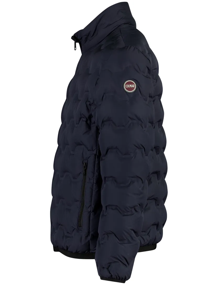Colmar winterjas donkerblauw 100% polyester gevoerd