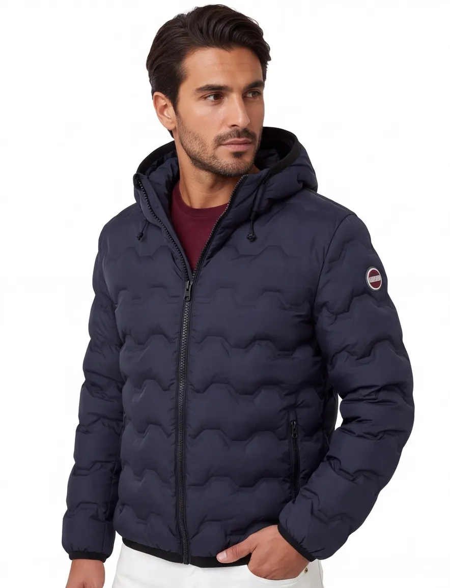 Colmar winterjas donkerblauw normale fit