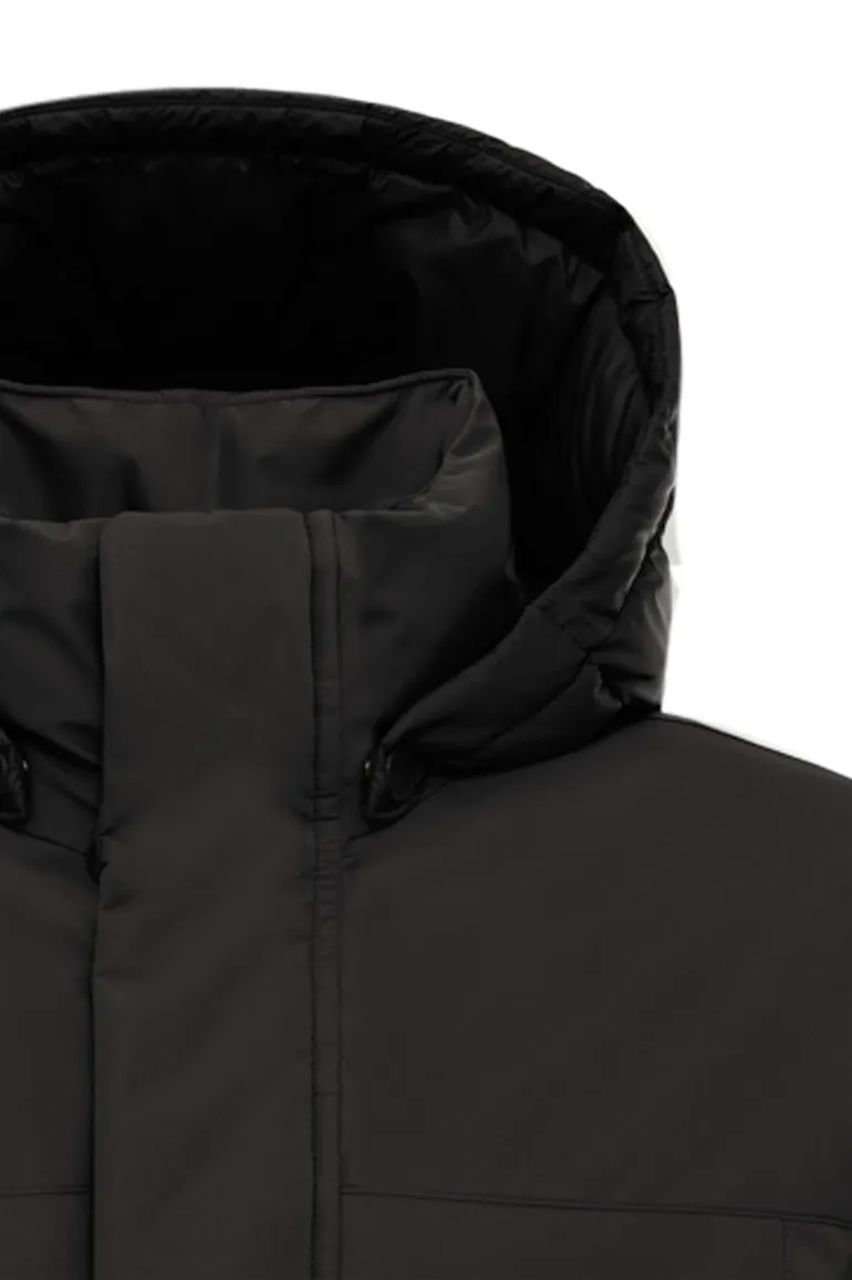 Colmar winterjas halflang zwart