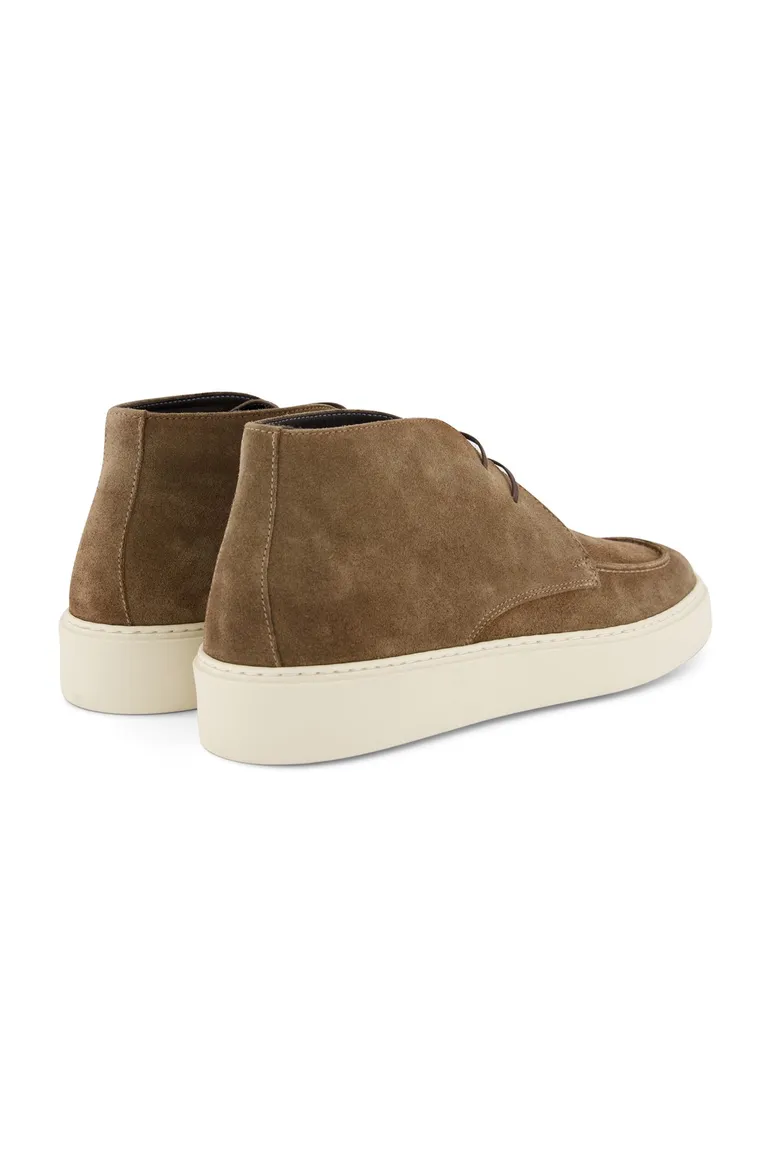 Giorgio sneakers lichtbruin effen
