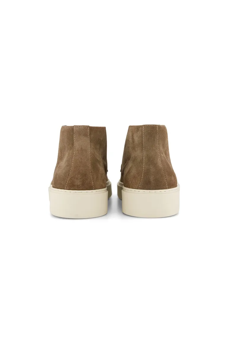 Giorgio sneakers lichtbruin effen