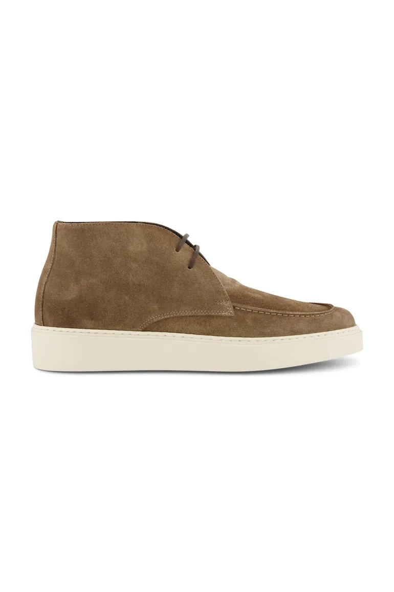 Giorgio sneakers lichtbruin effen
