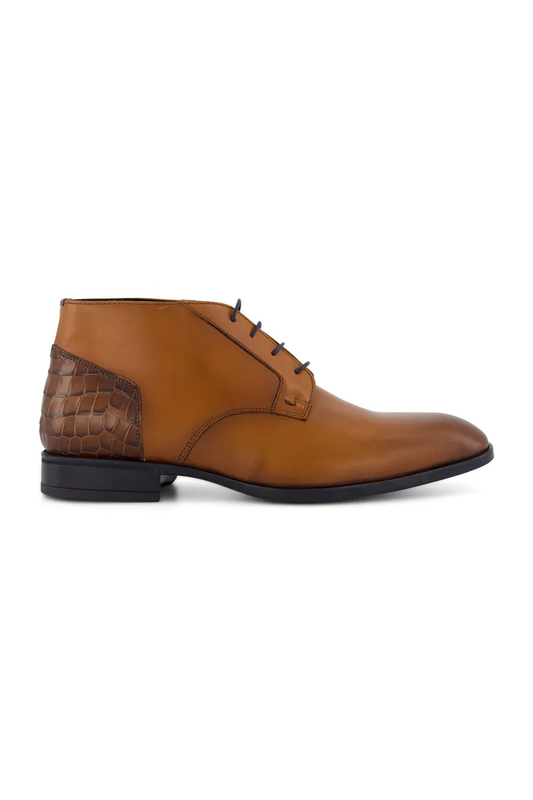 Lederen nette veterschoenen Giorgio bruin