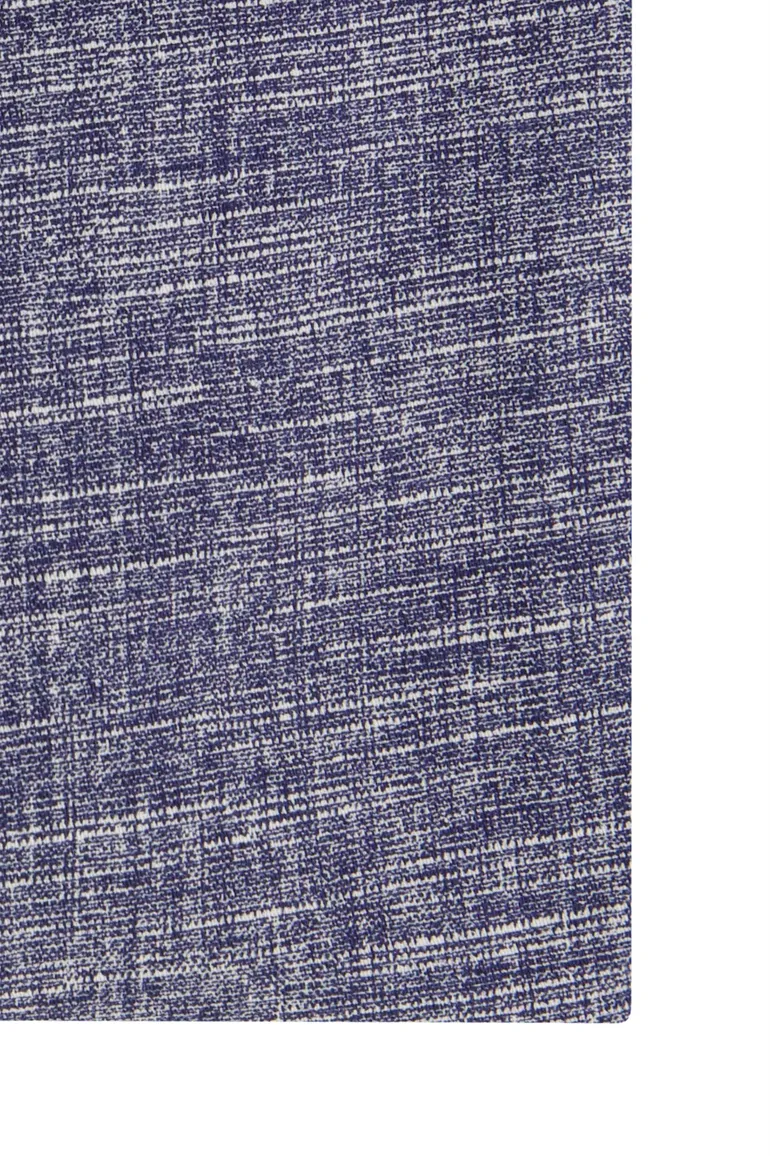 Ledub overhemd blauw geprint
